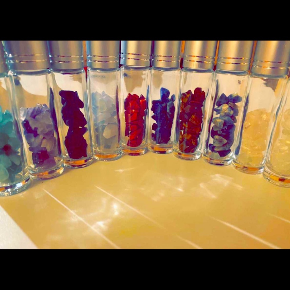 Zodiac OR Intentions KrystalS Roller Bottles